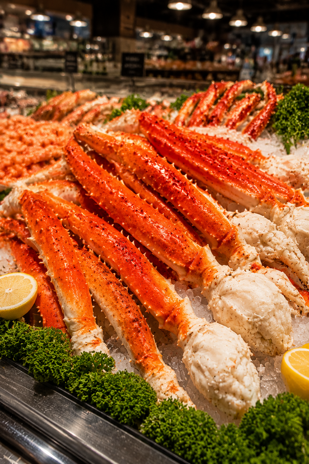 🔥 Wild-Caught King Crab Legs – Huge Meaty Legs, Premium Seafood Quality, Perfect For Family Feasts & Celebrations
