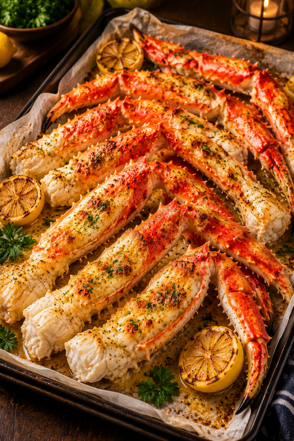 🔥 Wild-Caught King Crab Legs – Huge Meaty Legs, Premium Seafood Quality, Perfect For Family Feasts & Celebrations