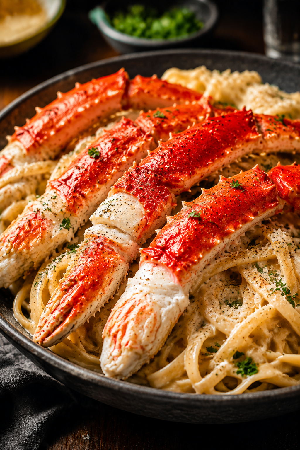 🔥 Wild-Caught King Crab Legs – Huge Meaty Legs, Premium Seafood Quality, Perfect For Family Feasts & Celebrations