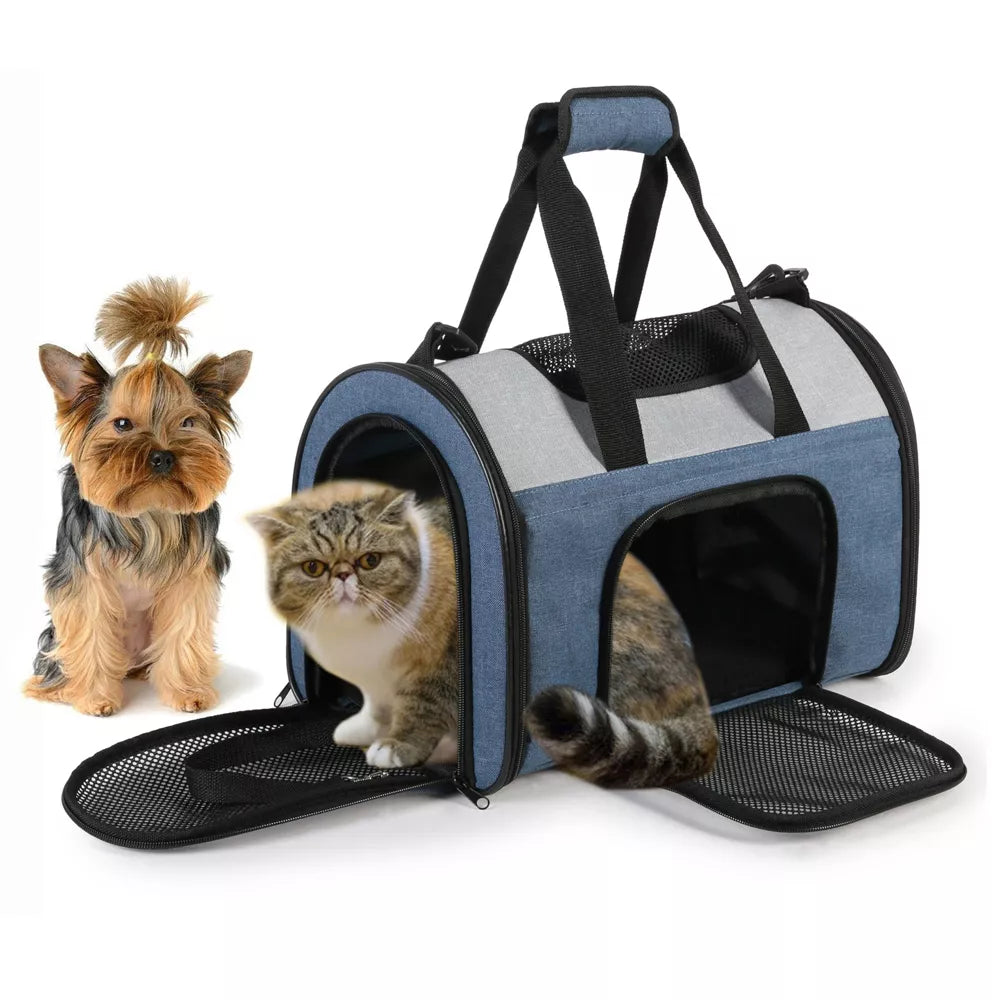 Airline Approved Collapsible Soft Pet Travel Carrier