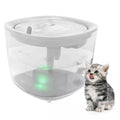 2L Wireless Pet Water Fountain With Triple Filtration Dual Flow Modes Auto Power-off Low Noise Pump