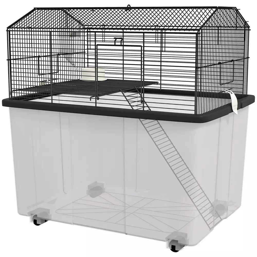2-Tier Deep Base Hamster Wire Cage