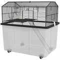 2-Tier Deep Base Hamster Wire Cage