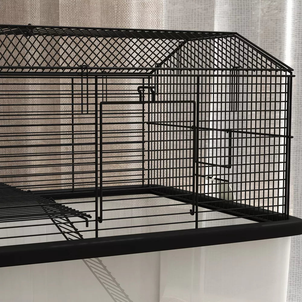 2-Tier Deep Base Hamster Wire Cage